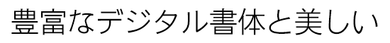 朝日ゴシック D