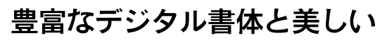 朝日ゴシック B