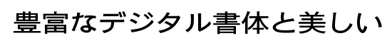 朝日新聞ゴシック R