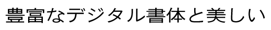 イワタ新聞ゴシック体