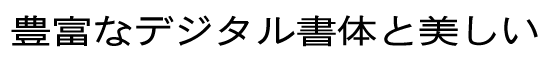 イワタ新聞中ゴシック体